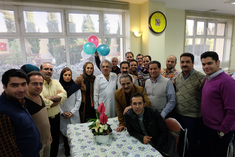 آیین تجلیل آقای مهندس بابایی