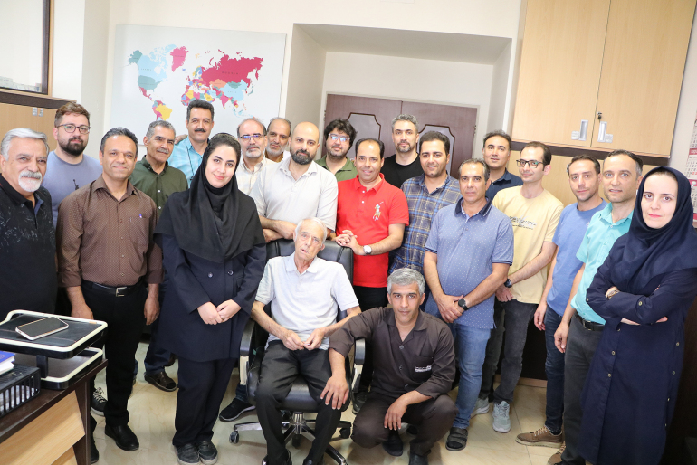 آیین تجلیل اقای محبوب